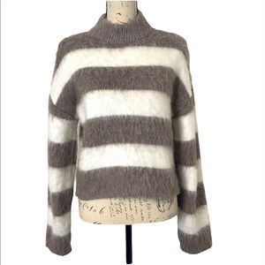 NEW Express fuzzy turtleneck sweater